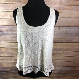 Lace tank